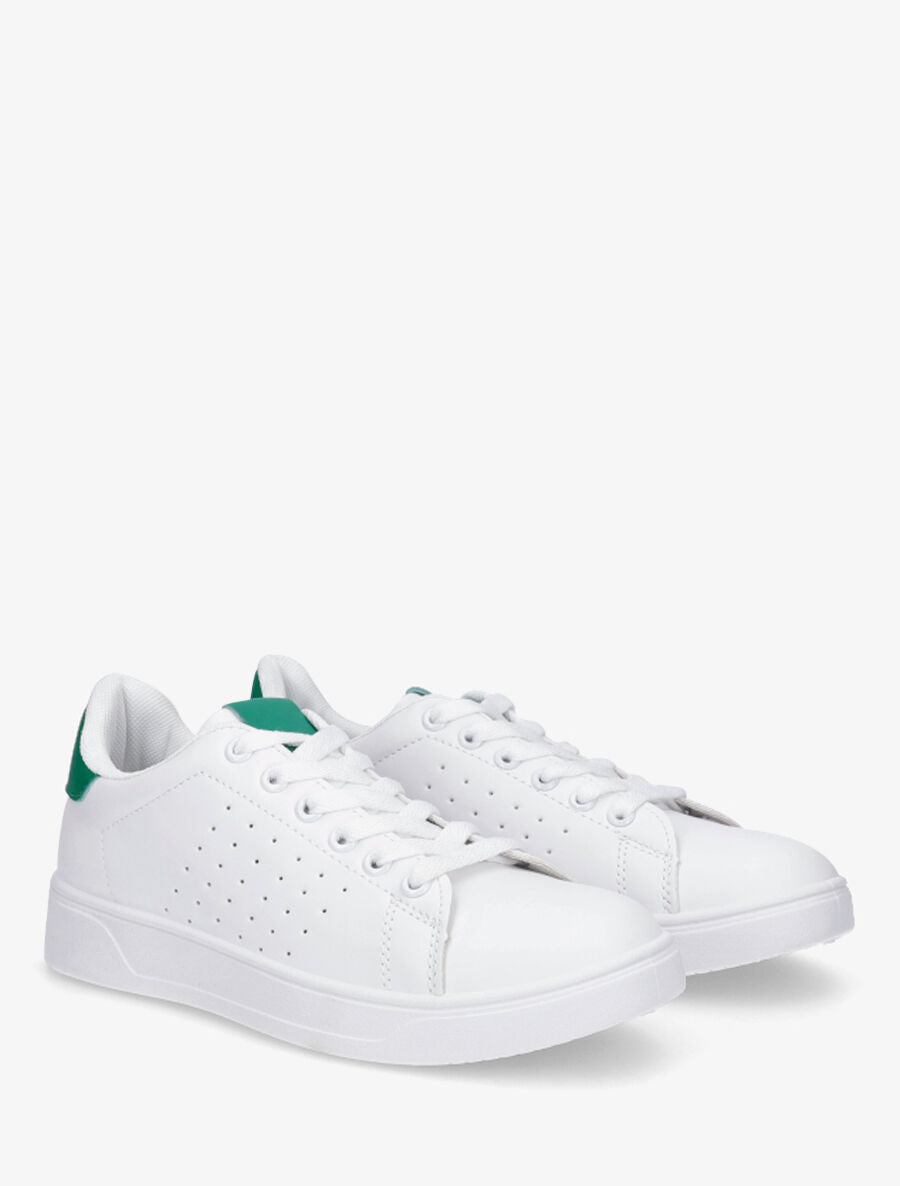 Sneakers plates classiques - Vert - 4