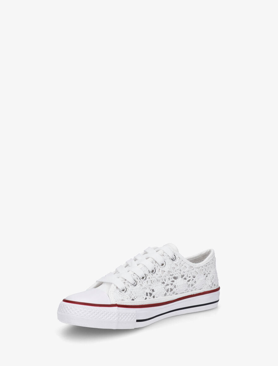 Baskets en crochet - Blanc - 3