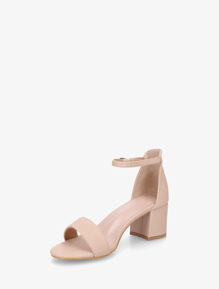 Sandales basiques à bride - Beige - 3