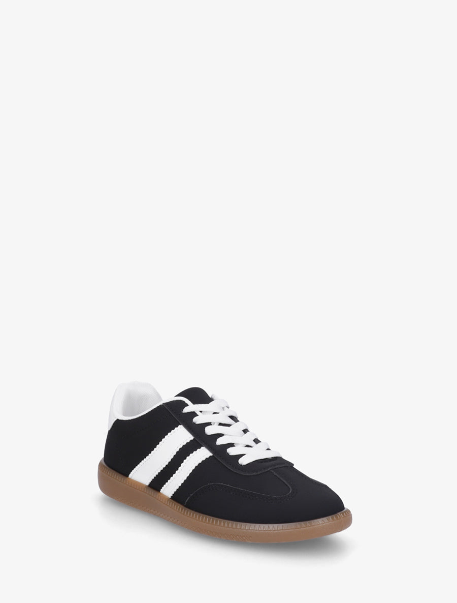 Baskets à bandes contrastantes - Noir - 2