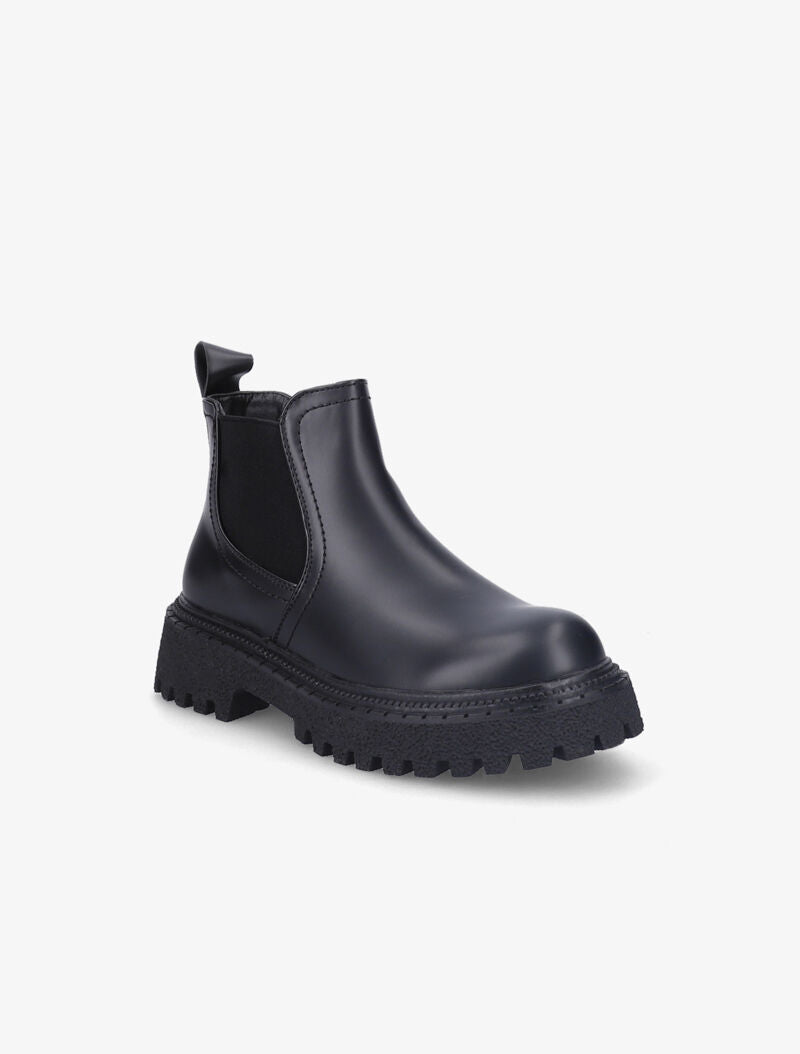 Chelsea boots à semelles texturées et crantées - Noir - 2