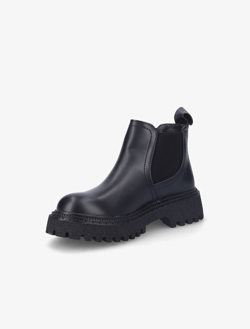 Chelsea boots à semelles texturées et crantées - Noir - 3
