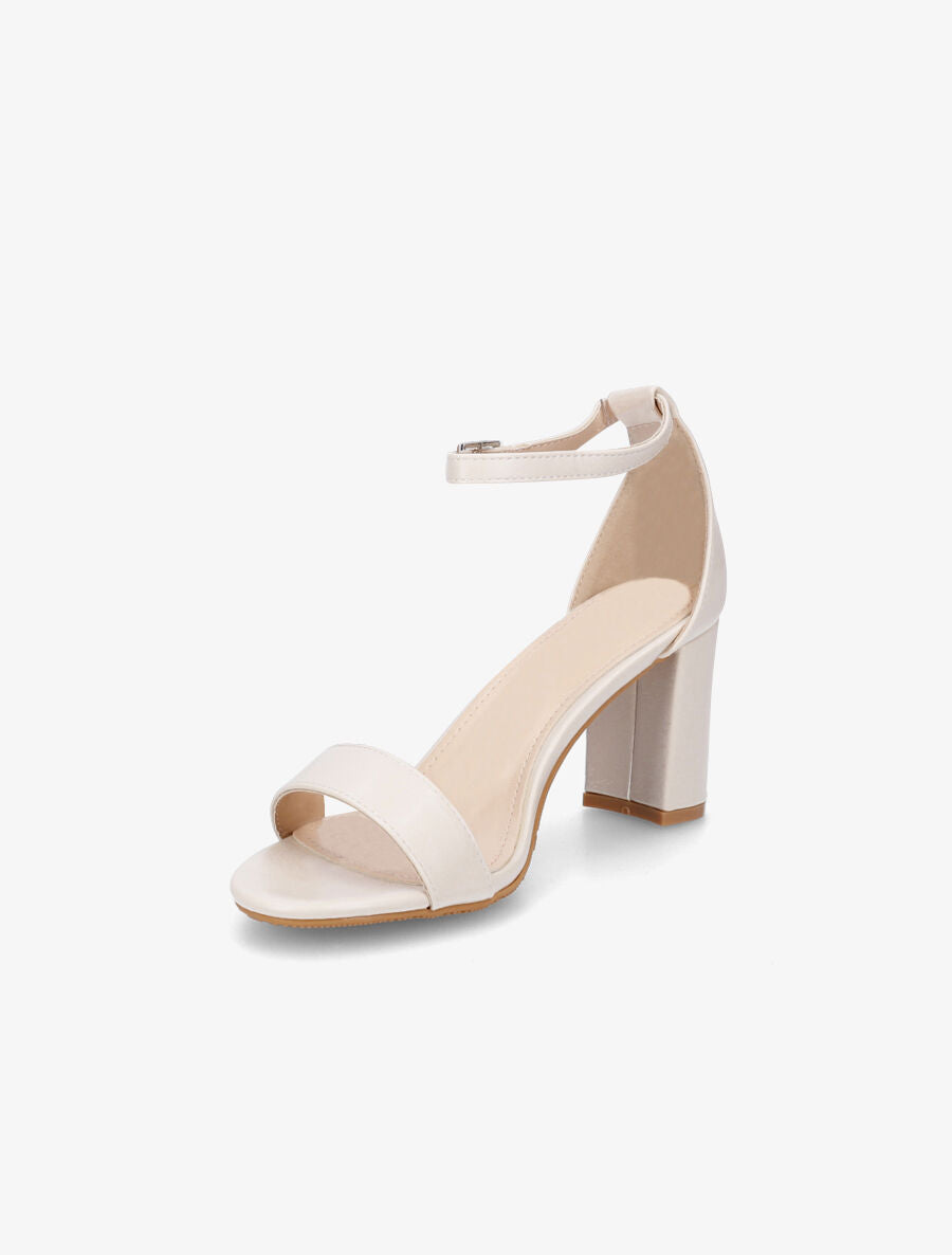 Sandales hautes à bride - Beige - 3