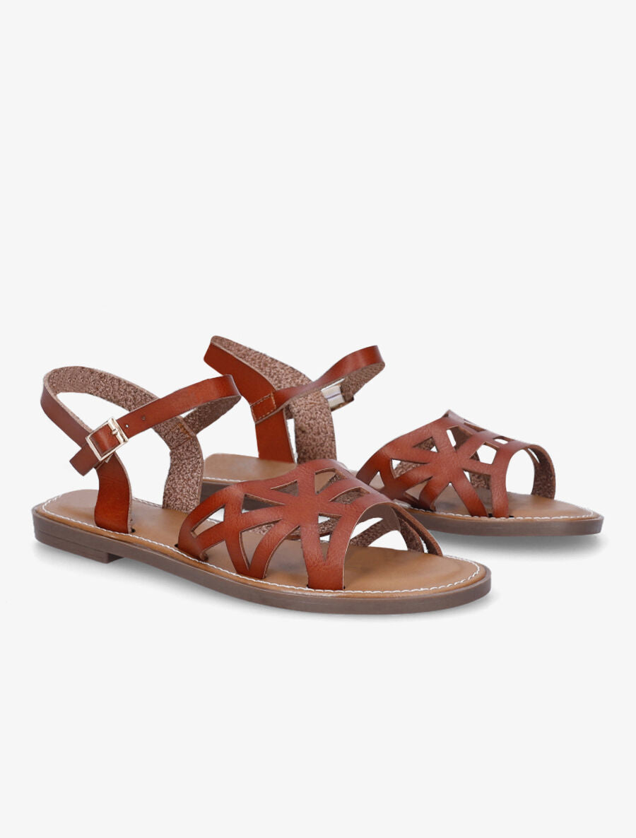 Nu-pieds fantaisies - Marron - 4