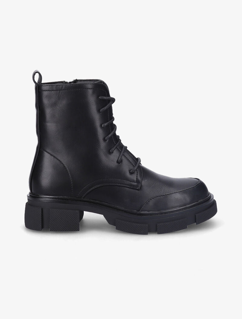 Bottines chunky à lacets - Noir - 2