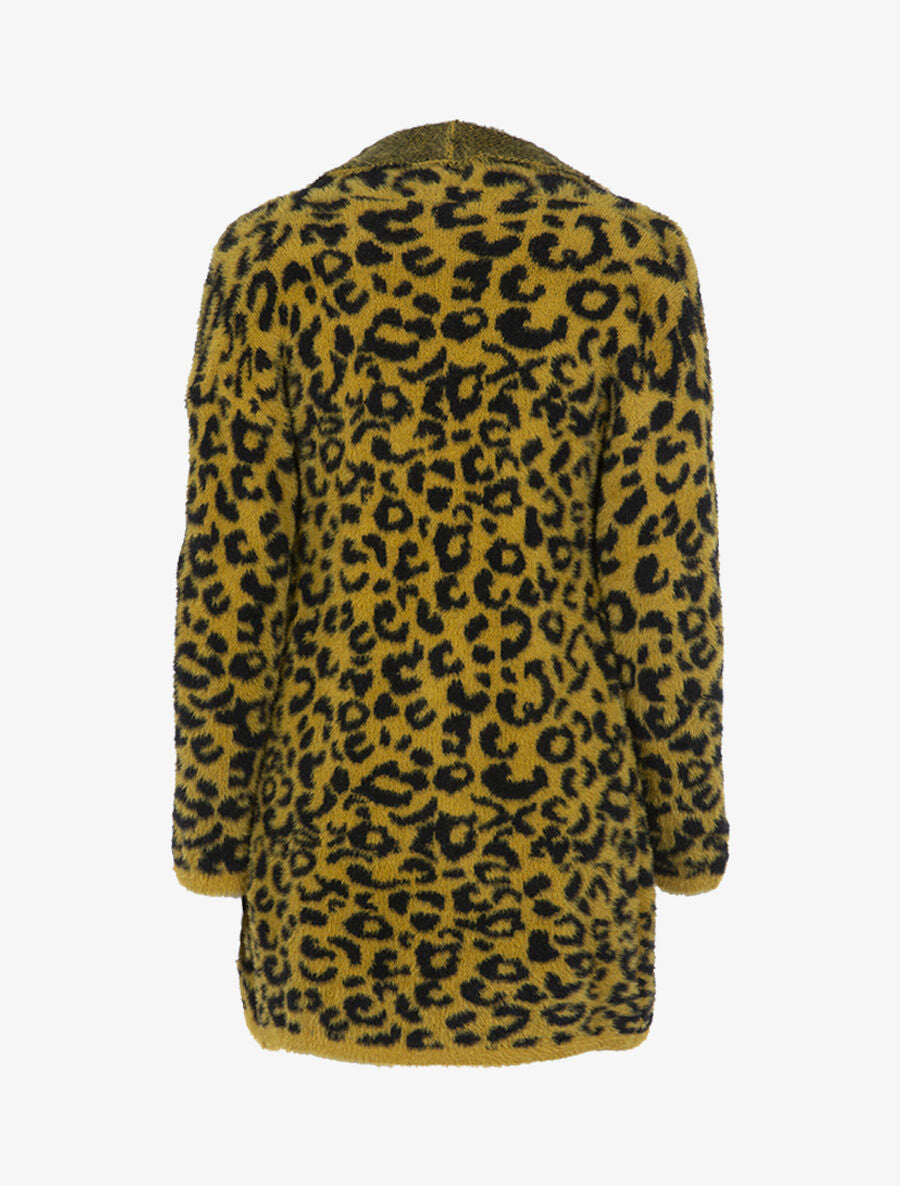 Gilet en pilou à imprimés - Jaune - 2