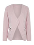 Veste légère basique ouverte - rose - 1