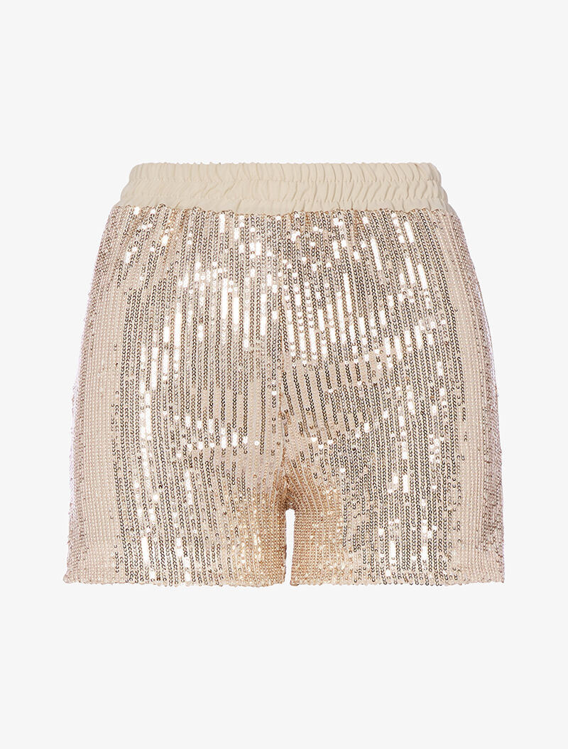Short à sequins - or - 1