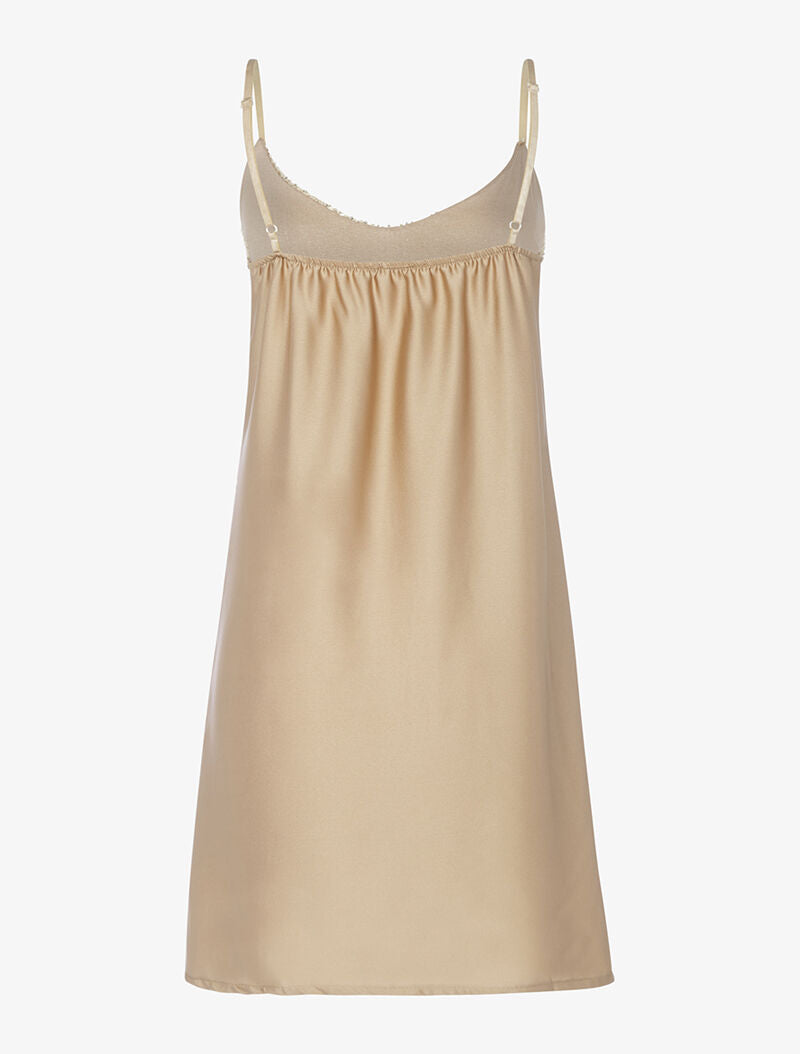 Robe droite disco - or - 2