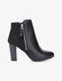 Bottines à quartiers zippés - noir - 1