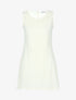 Robe en tulle à ronds graphiques - beige - 3