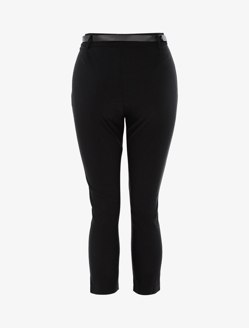 Broek 7/8 effen - zwart