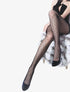 Collants résille à pois - noir - 1