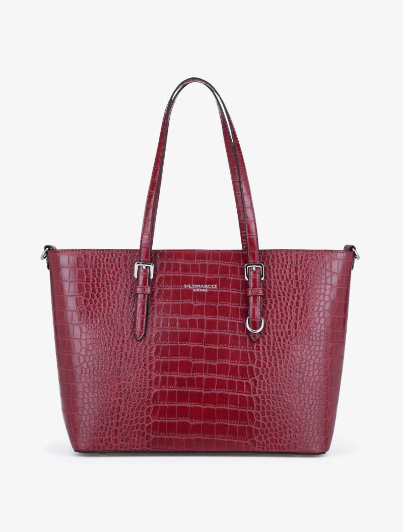 Sac cabas Nawelle - bordeaux - 4