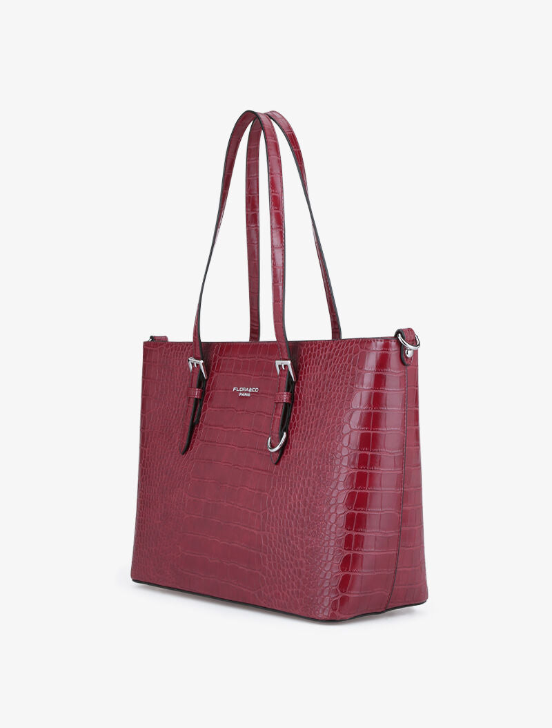 Sac cabas Nawelle - bordeaux - 2