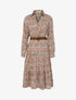 Robe légère cintrée à petites fleurs - rose - 3