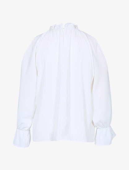 Top fluide à épaules dénudées - ecru - 2