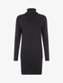 Robe pull à bande centrale tressée - noir - 3