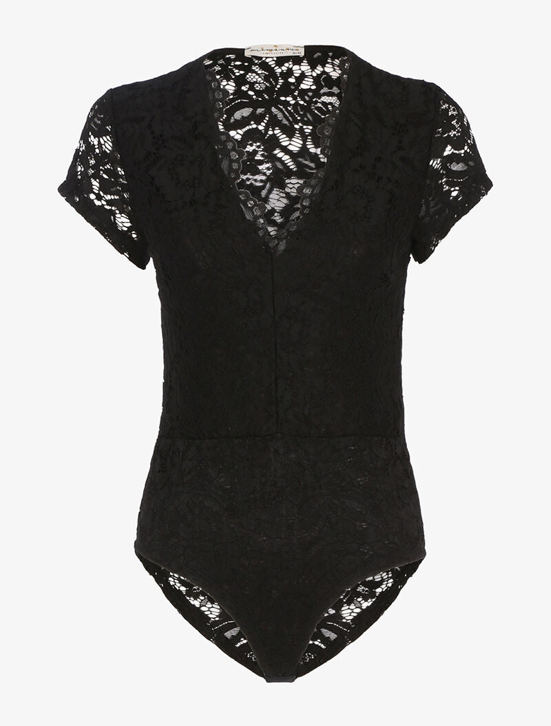 Body en dentelle - noir - 3