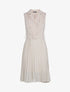 Robe à buste style tailleur - beige - 1