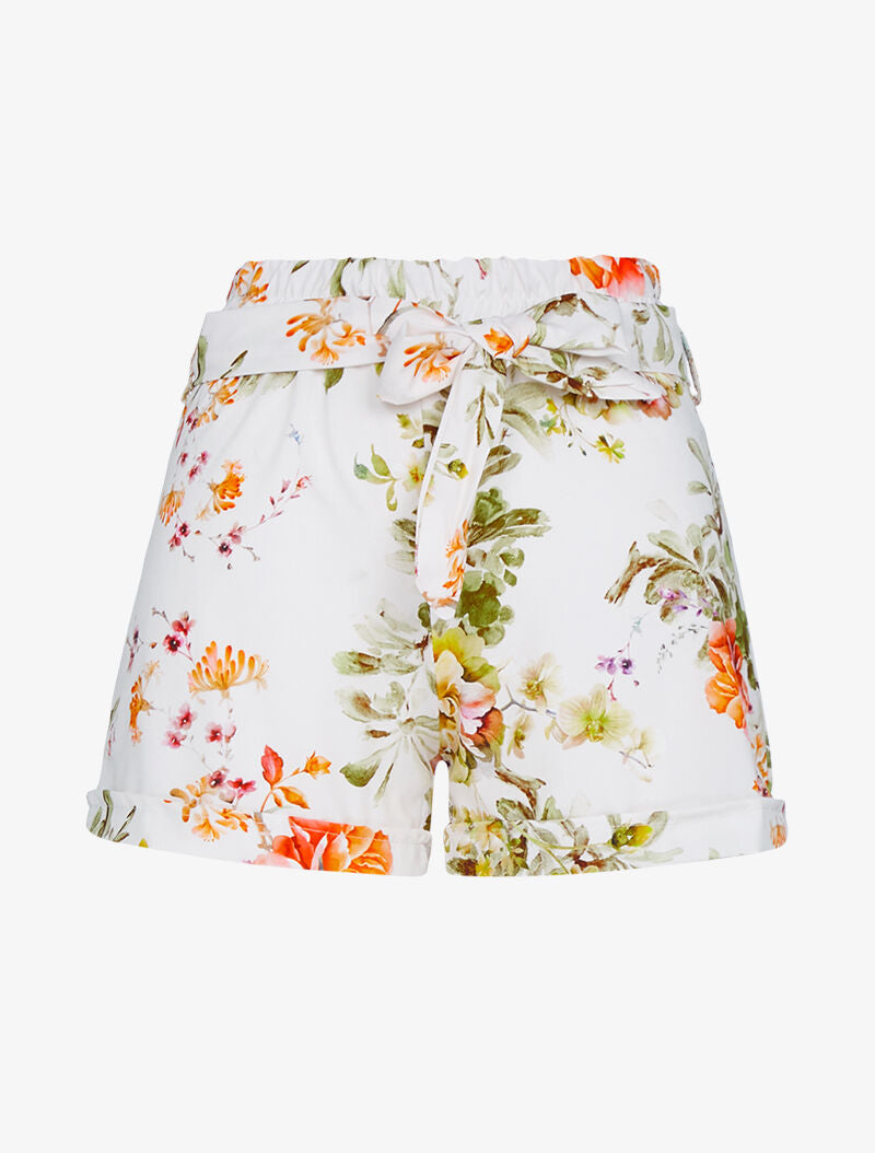 Mini short à imprimés - ecru - 1