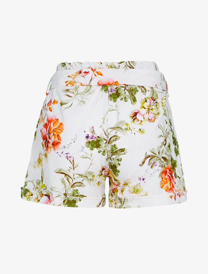 Mini short à imprimés - ecru - 2