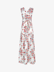 Robe à imprimé floral - ecru - 3