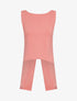 Top à dos style gilet - rose foncé - 3