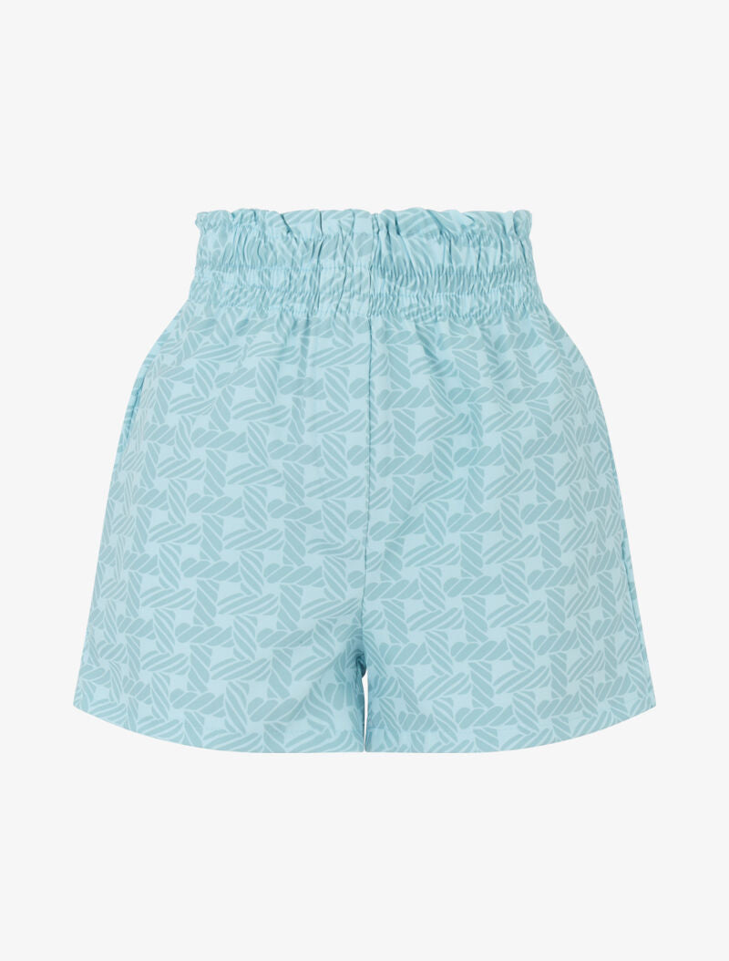 Mini short à imprimé graphique - turquoise - 1