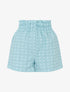 Mini short à imprimé graphique - turquoise - 1