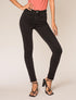 Jean push up coupe skinny - noir - 1