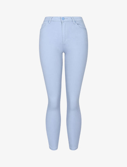Jean push up coupe slim - bleu ciel - 1
