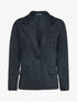 Blazer fluide effet daim - noir - 1