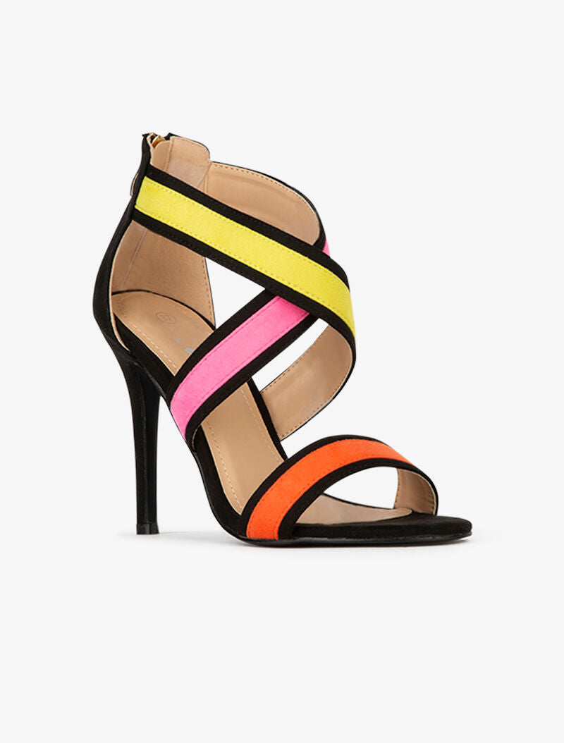 Sandales color block - orange - 2