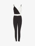 Combinaison slim color block - noir - 4