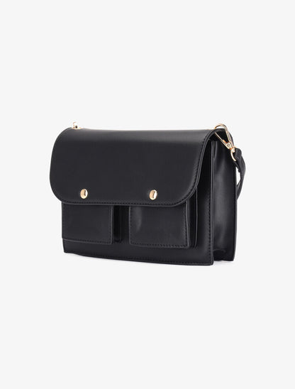 Sac besace Sarah - noir - 2
