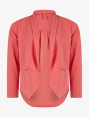 Blazer asymétrique - fushia - 3