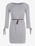 Robe-pull épaules nues - gris - 3