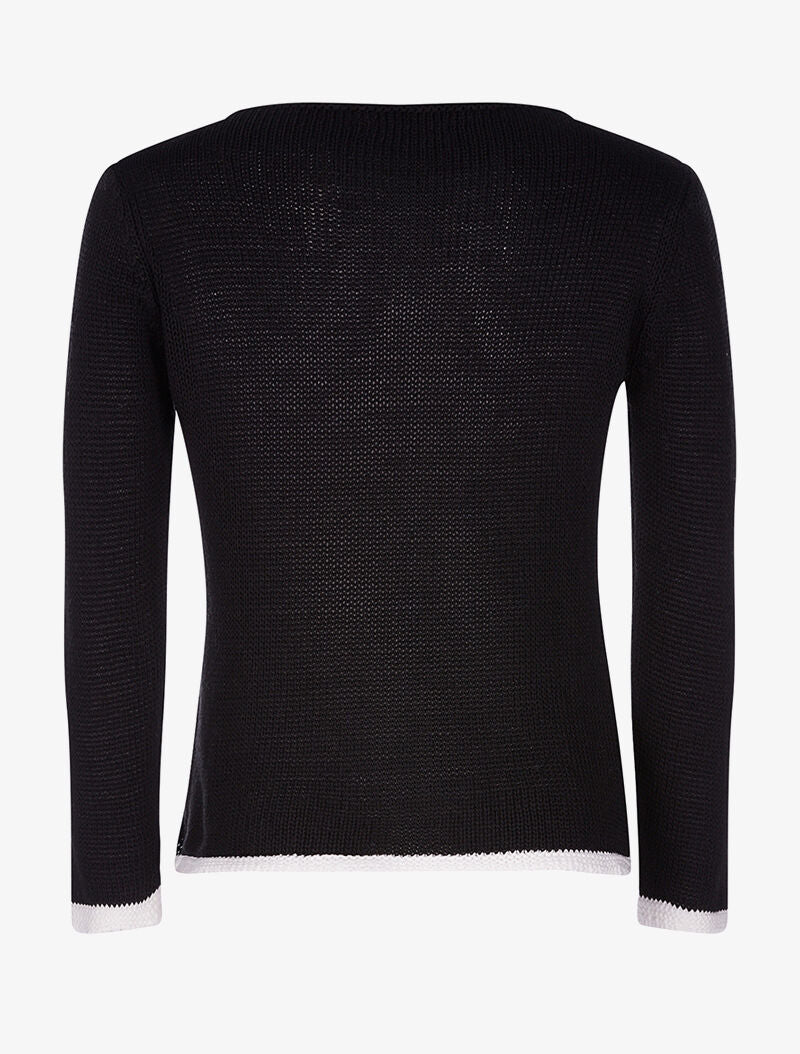 Pull as de pique - noir - 2