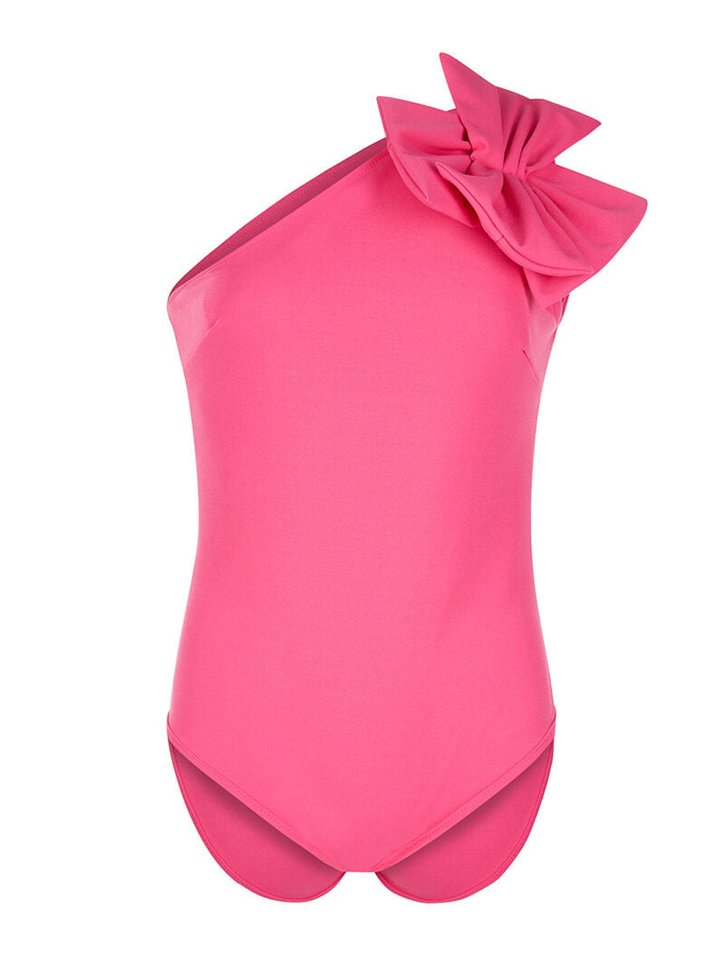 Body une épaules à flot - fushia - 1