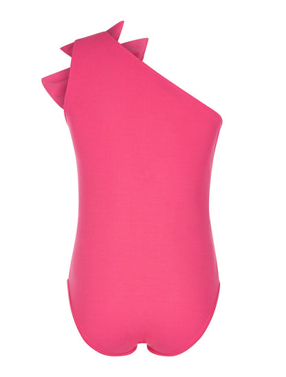 Body une épaules à flot - fushia - 2
