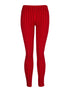 Pantalon basic rayé - bordeaux - 1
