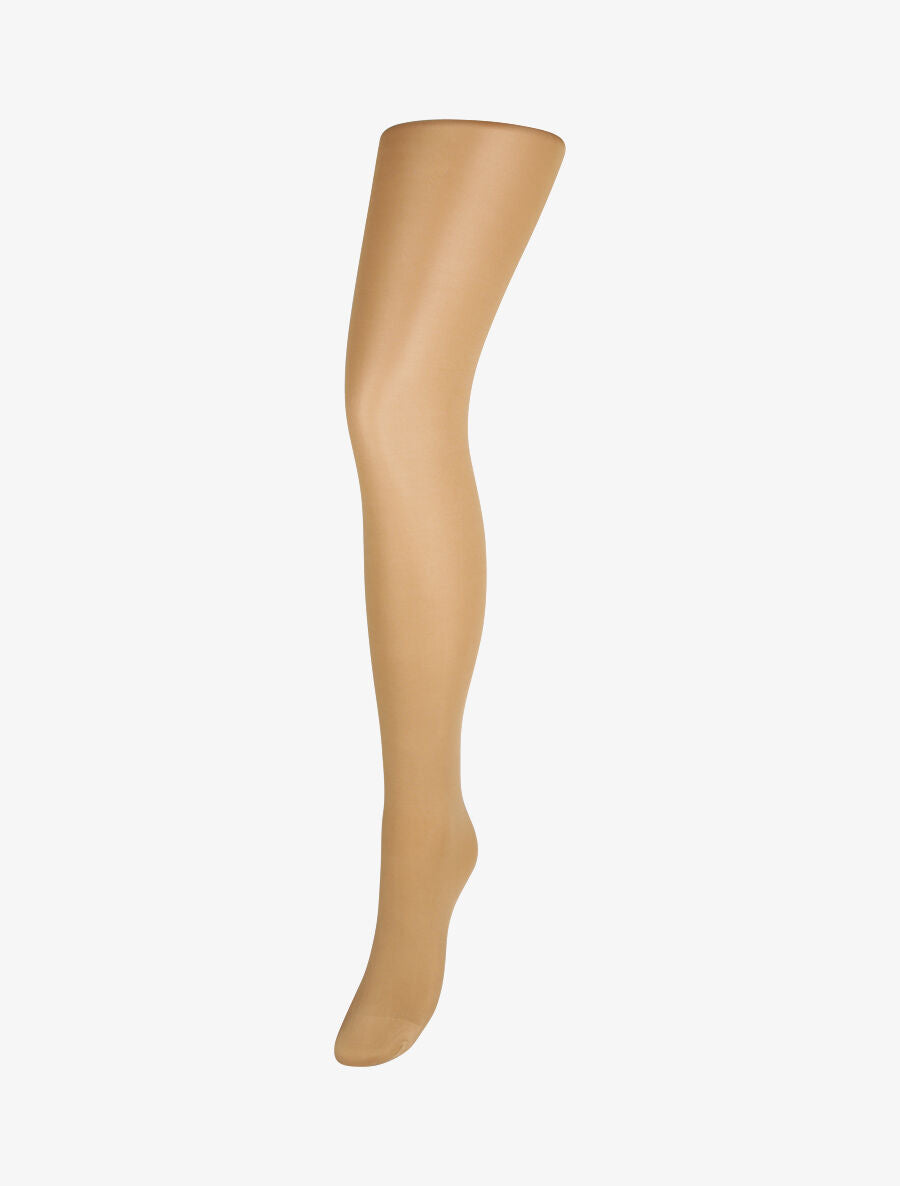 Collants transparent infilable en voile - Chair - 1