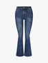 Jean push up coupe flare - Bleu - 4