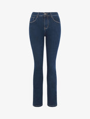 Jean grande taille push-up coupe slim - Bleu - 1