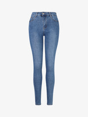 Jean push up coupe skinny - Bleu - 4