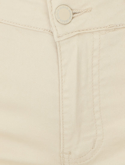 Jean skinny uni grande taille - Beige - 3
