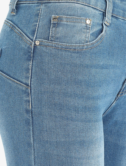 Jean push up coupe slim - Bleu - 3
