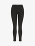 Jean push up légèrement délavé coupe slim - Noir - 5