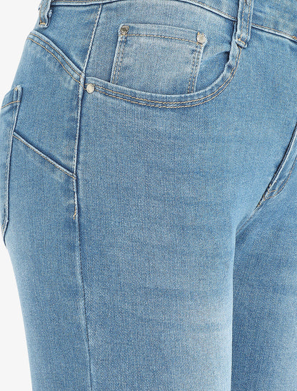 Jean push up coupe slim - Bleu - 3